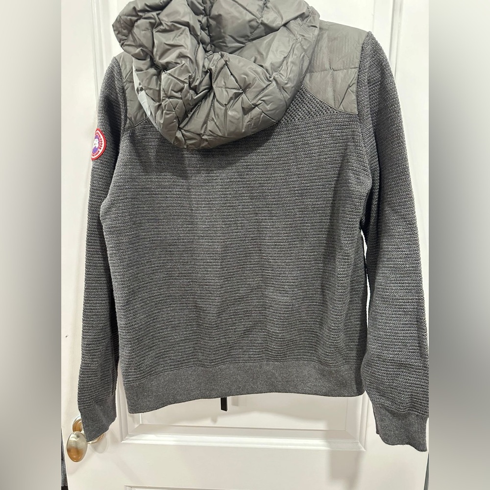 Canada goose Hybridge quilted jacket size m gray